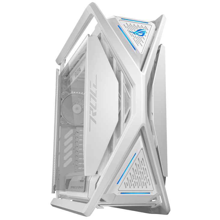 ASUS ROG HYPERION GR701 ARGB (E - ATX) FULL TOWER CABINET (WHITE) - SWIFT PERIPHERALS1089674