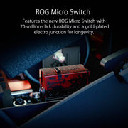 ASUS ROG Keris Wired Optical Gaming Mouse with 16000 DPI 7 Programmable Button and Aura Sync RGB - SWIFT PERIPHERALSROG-KERIS