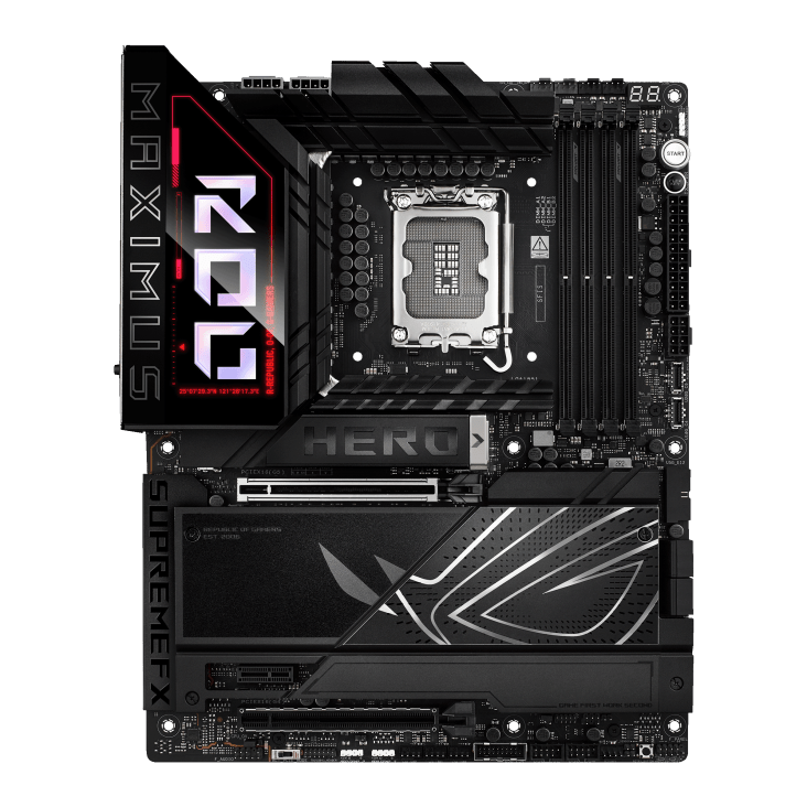 ASUS ROG MAXIMUS Z890 HERO LGA1851 ATX MOTHERBOARD - SWIFT PERIPHERALS1091222