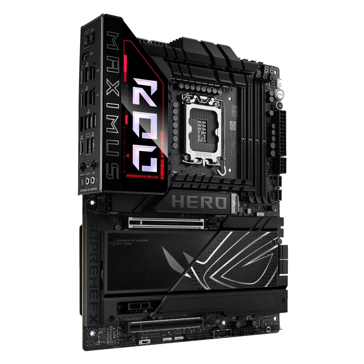 ASUS ROG MAXIMUS Z890 HERO LGA1851 ATX MOTHERBOARD - SWIFT PERIPHERALS1091222