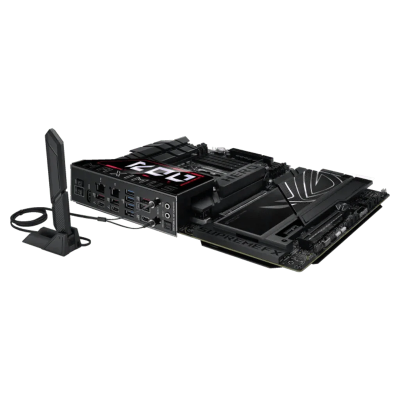 ASUS ROG MAXIMUS Z890 HERO WIFI LGA1851 DDR5 ATX Motherboard - SWIFT PERIPHERALSROG-MAXIMUS-Z890-HERO