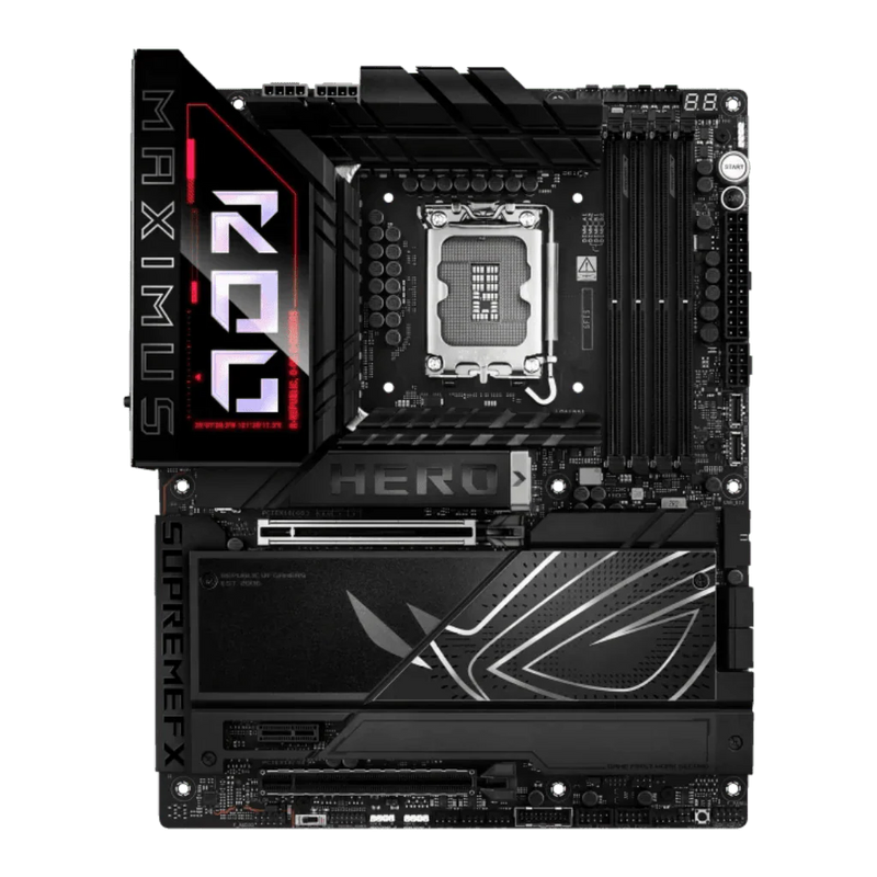 ASUS ROG MAXIMUS Z890 HERO WIFI LGA1851 DDR5 ATX Motherboard - SWIFT PERIPHERALSROG-MAXIMUS-Z890-HERO