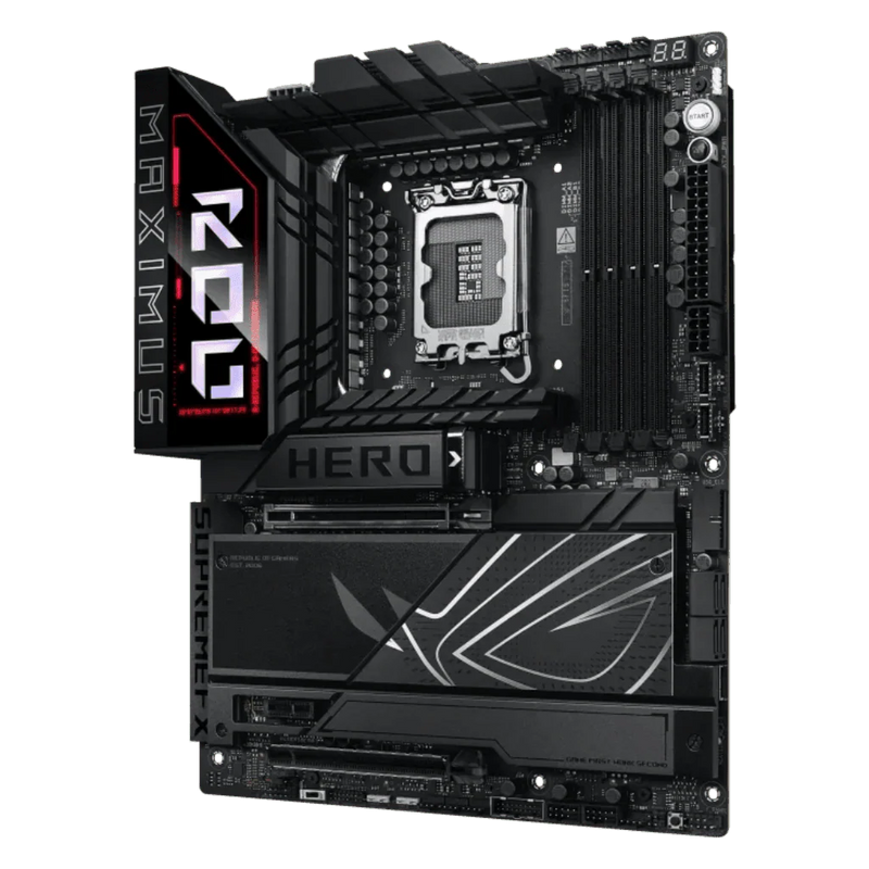 ASUS ROG MAXIMUS Z890 HERO WIFI LGA1851 DDR5 ATX Motherboard - SWIFT PERIPHERALSROG-MAXIMUS-Z890-HERO