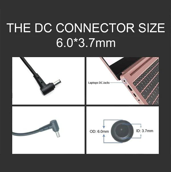 ASUS ROG Original OEM 200W 6.0mm x 3.7mm 20V 10A Laptop Charger Adapter - SWIFT PERIPHERALSASUS-200W-OEM