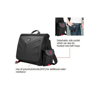 Asus ROG Ranger 15.6 - inch Messenger Backpack with Detachable Side Pockets and Water Resistant Exterior - SWIFT PERIPHERALS90XB0310-BBP000
