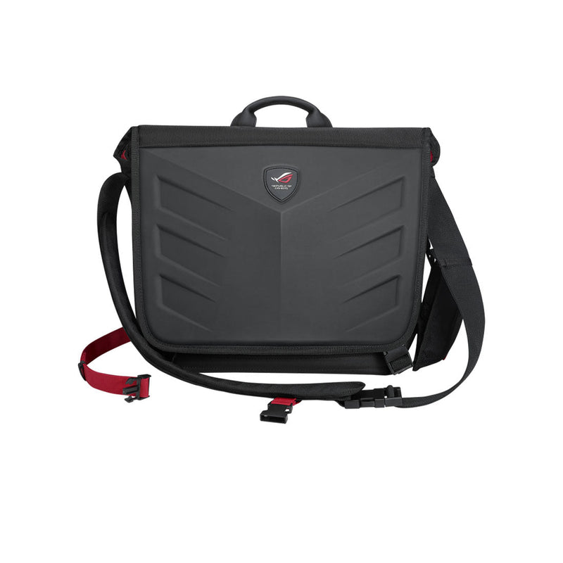 Asus ROG Ranger 15.6 - inch Messenger Backpack with Detachable Side Pockets and Water Resistant Exterior - SWIFT PERIPHERALS90XB0310-BBP000
