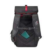Asus ROG Ranger 17 - inch Roll Top Laptop Backpack with Removable Side Pocket and Built - in Rain Cover - SWIFT PERIPHERALS90XB0310-BBP010