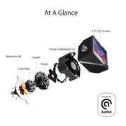 ASUS ROG RYUJIN II 360 AIO ARGB 360mm CPU Liquid Cooler with 3.5 - inch LCD Screen - SWIFT PERIPHERALSROG-RYUJIN-III-360-ARGB