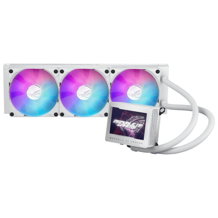 ASUS ROG RYUJIN III 360 ARGB 360MM CPU LIQUID COOLER (WHITE) (ROG - RYUJIN - III - 360 - ARGB - WHITE) - SWIFT PERIPHERALSCooler-014