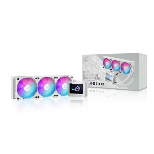 ASUS ROG RYUJIN III 360 ARGB 360MM CPU LIQUID COOLER (WHITE) (ROG - RYUJIN - III - 360 - ARGB - WHITE) - SWIFT PERIPHERALSCooler-014