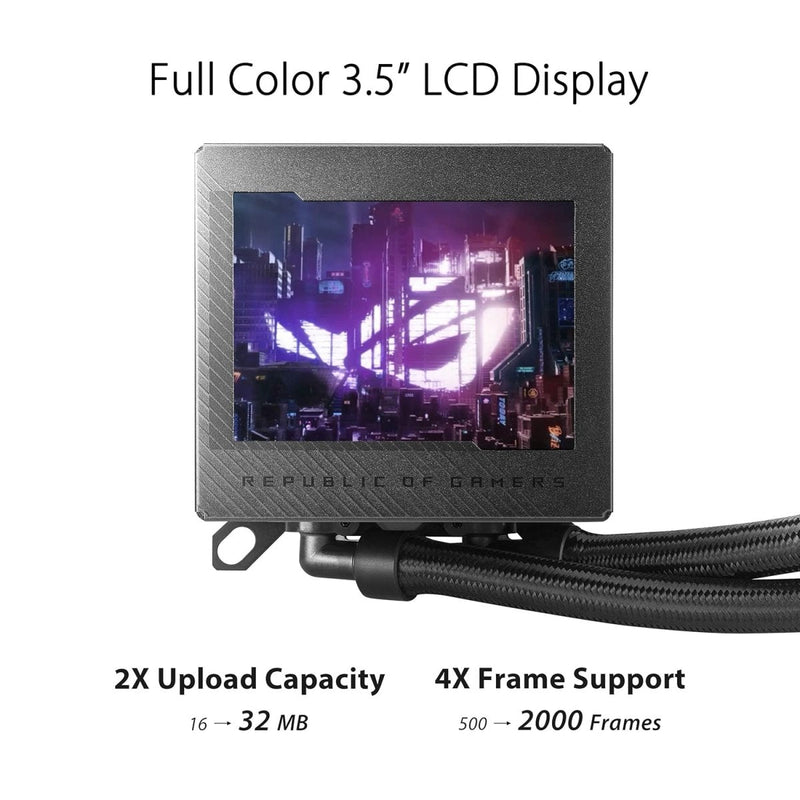 ASUS ROG RYUYJIN III 360 ARGB EXTREME ALL - IN - ONE AIO CPU LIQUID COOLER - SWIFT PERIPHERALS1091693