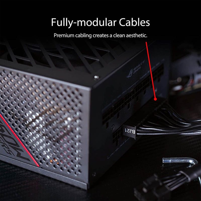ASUS ROG Strix 1000G 1000W Full Modular 80 Plus Gold SMPS Power Supply - SWIFT PERIPHERALS90YE00A5-B0NA00
