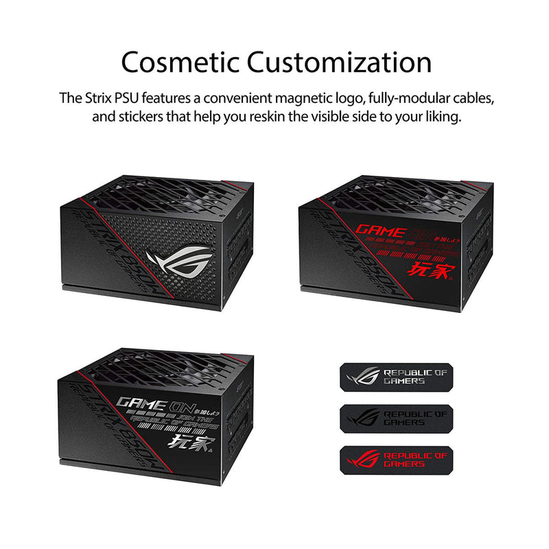 ASUS ROG Strix 850G 850W Full Modular 80 Plus Gold SMPS Power Supply - SWIFT PERIPHERALS90YE00A3-B0IA00