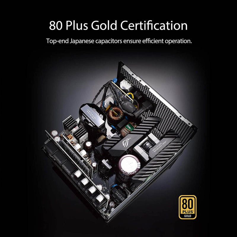 ASUS ROG Strix 850G 850W Full Modular 80 Plus Gold SMPS Power Supply - SWIFT PERIPHERALS90YE00A3-B0IA00