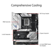 ASUS ROG STRIX B760 - A GAMING WIFI Intel B760 LGA 1700 ATX Motherboard - SWIFT PERIPHERALS90MB1EP0-M0IAY0
