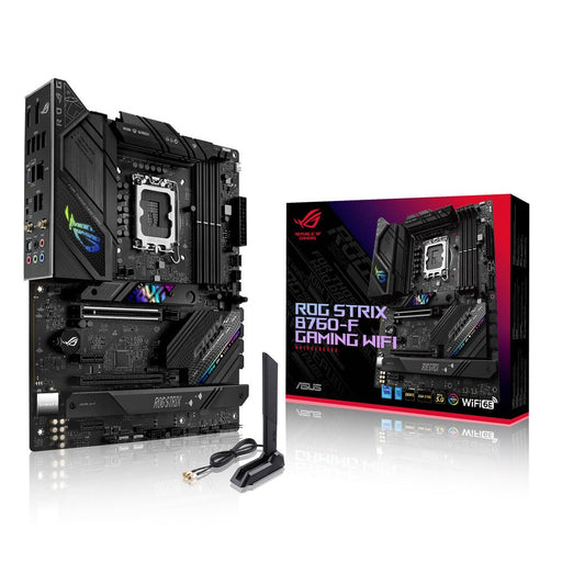 ASUS ROG STRIX B760 - F GAMING WIFI Intel B760 LGA 1700 ATX Motherboard - SWIFT PERIPHERALS90MB1CT0-M0IAY0