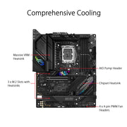 ASUS ROG STRIX B760 - F GAMING WIFI Intel B760 LGA 1700 ATX Motherboard - SWIFT PERIPHERALS90MB1CT0-M0IAY0