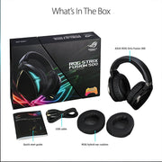 ASUS ROG STRIX Fusion 500 USB Wired RGB Gaming Headset with Virtual 7.1 Surround Sound and Boom Microphone - SWIFT PERIPHERALSSTRIX-F500