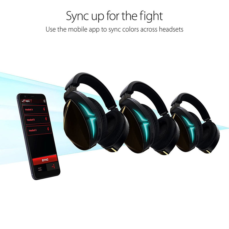 ASUS ROG STRIX Fusion 500 USB Wired RGB Gaming Headset with Virtual 7.1 Surround Sound and Boom Microphone - SWIFT PERIPHERALSSTRIX-F500