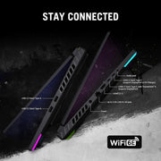 ASUS ROG STRIX G16, GAMING LAPTOP, 13TH GEN INTEL CORE I7 - 13650HX, RTX 4070 GRPH (16GB/1TB/40.64 CMS (16) FHD+/WIN 11 HOME) G614JI - BG711WS - SWIFT PERIPHERALS90NR0D41-M00UC0