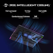 ASUS ROG STRIX G16, GAMING LAPTOP, 13TH GEN INTEL CORE I7 - 13650HX, RTX 4070 GRPH (16GB/1TB/40.64 CMS (16) FHD+/WIN 11 HOME) G614JI - BG711WS - SWIFT PERIPHERALS90NR0D41-M00UC0