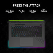 ASUS ROG STRIX G16, GAMING LAPTOP, 13TH GEN INTEL CORE I7 - 13650HX, RTX 4070 GRPH (16GB/1TB/40.64 CMS (16) FHD+/WIN 11 HOME) G614JI - BG711WS - SWIFT PERIPHERALS90NR0D41-M00UC0