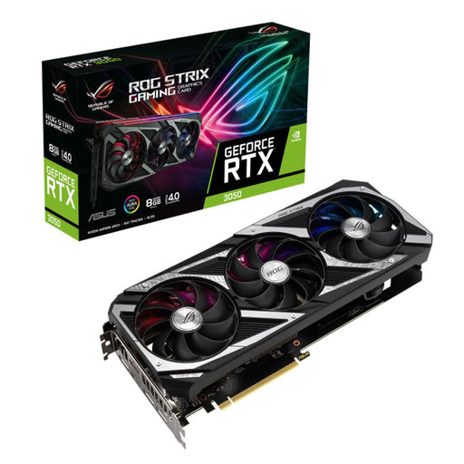 ASUS ROG STRIX GeForce RTX 3050 8GB GDDR6 128 - Bit Graphics Card - SWIFT PERIPHERALSROG-STRIX-RTX3050-8G-GAMING