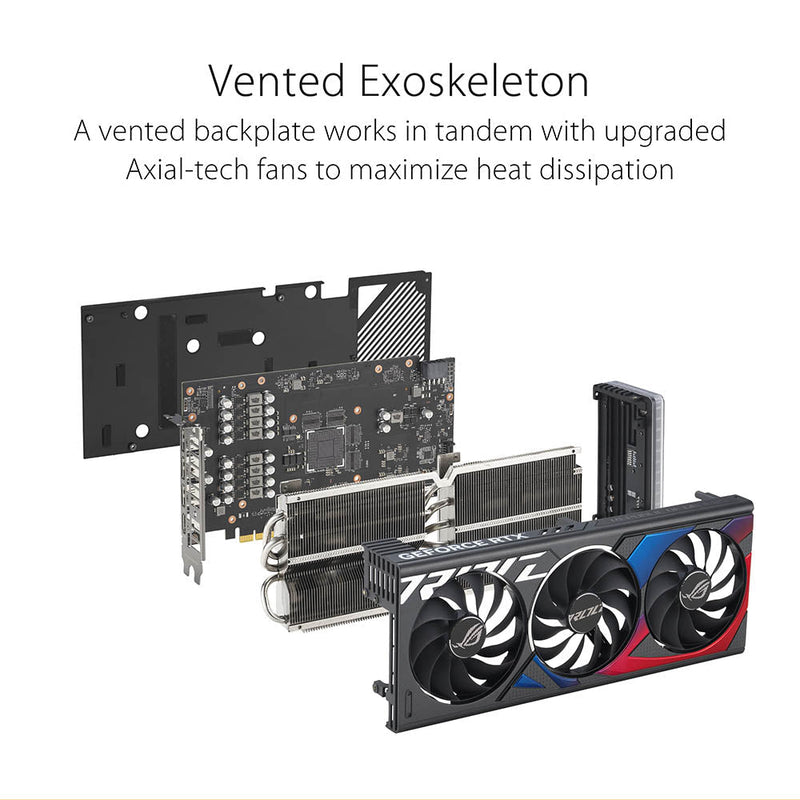 ASUS ROG STRIX GeForce RTX 4060 Ti OC 8GB GDDR6 128 - Bit Graphics Card - SWIFT PERIPHERALSROG-STRIX-RTX4060TI-O8G-GAMING
