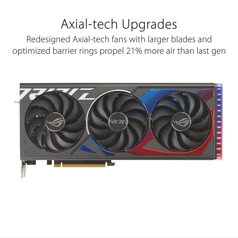 ASUS ROG STRIX GeForce RTX 4060 Ti OC 8GB GDDR6 128 - Bit Graphics Card - SWIFT PERIPHERALSROG-STRIX-RTX4060TI-O8G-GAMING