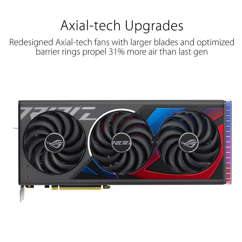 ASUS ROG STRIX GeForce RTX 4070 Ti OC Edition 12GB GDDR6X 192 - Bit Graphics Card - SWIFT PERIPHERALSROG-STRIX-RTX4070TI-O12G-GAMING