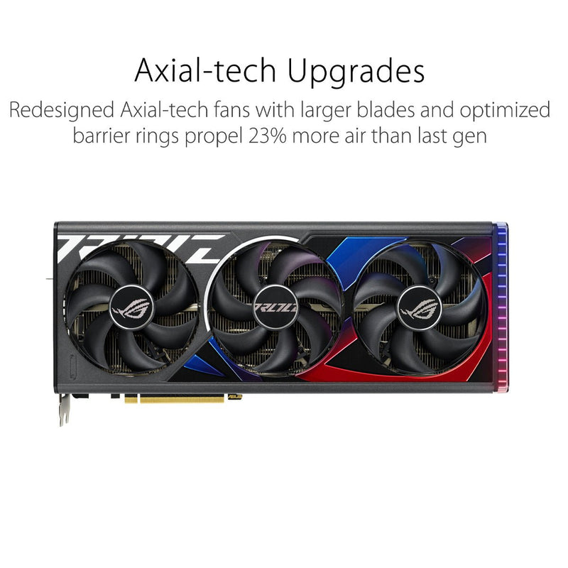 ASUS ROG STRIX GeForce RTX 4080 Super OC Edition 16GB GDDR6X 256 - Bit Graphics Card - SWIFT PERIPHERALSROG-STRIX-RTX4080-Super-O16G-GAMING
