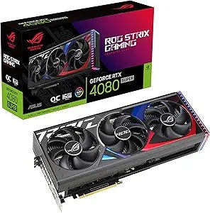ASUS ROG STRIX GeForce RTX 4080 Super OC Edition 16GB GDDR6X 256 - Bit Graphics Card - SWIFT PERIPHERALSROG-STRIX-RTX4080-Super-O16G-GAMING