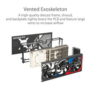 ASUS ROG STRIX GeForce RTX 4090 BTF OC Edition 24GB GDDR6X 384 - Bit Graphics Card - SWIFT PERIPHERALS‎90YV0JT0-M0NA00