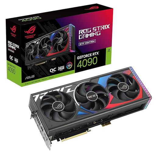 ASUS ROG STRIX GeForce RTX 4090 BTF OC Edition 24GB GDDR6X 384 - Bit Graphics Card - SWIFT PERIPHERALS‎90YV0JT0-M0NA00