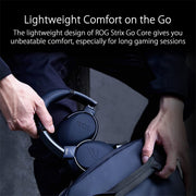 ASUS ROG Strix Go Core Over Ear Wired Gaming Headset with Volume Adjustments - SWIFT PERIPHERALS90YH02R1-B1UA00