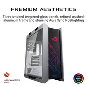 ASUS ROG STRIX HELIOS GX601 MID - TOWER E - ATX CABINET WHITE - SWIFT PERIPHERALS104933