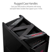 Asus ROG Strix Helios GX601 RGB Mid - Tower Cabinet with 4 Pre - Installed 140mm Fans and Gen 2 USB - C - SWIFT PERIPHERALSHELIOS-601