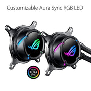 ASUS ROG STRIX LC 240 AIO 240mm Liquid Cooler with Dual 120mm PWM Fans - SWIFT PERIPHERALSROG-STRIX-LC-240