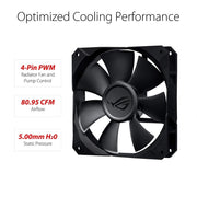 ASUS ROG STRIX LC 240 AIO 240mm Liquid Cooler with Dual 120mm PWM Fans - SWIFT PERIPHERALSROG-STRIX-LC-240