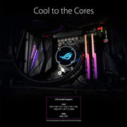 ASUS ROG STRIX LC 240 AIO 240mm Liquid Cooler with Dual 120mm PWM Fans - SWIFT PERIPHERALSROG-STRIX-LC-240