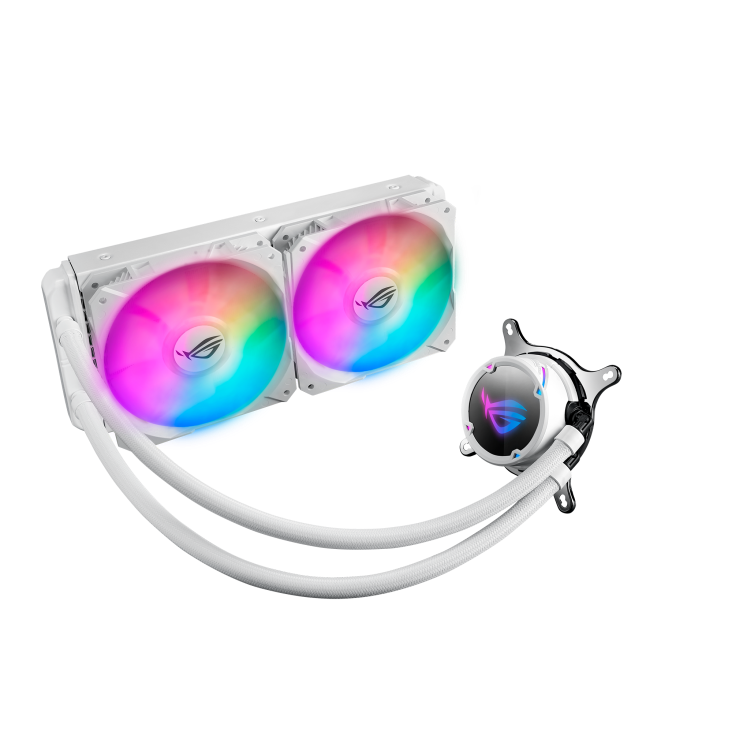 ASUS ROG STRIX LC 240 RGB WHITE AIO LIQUID CPU COOLER - SWIFT PERIPHERALSCooler-016