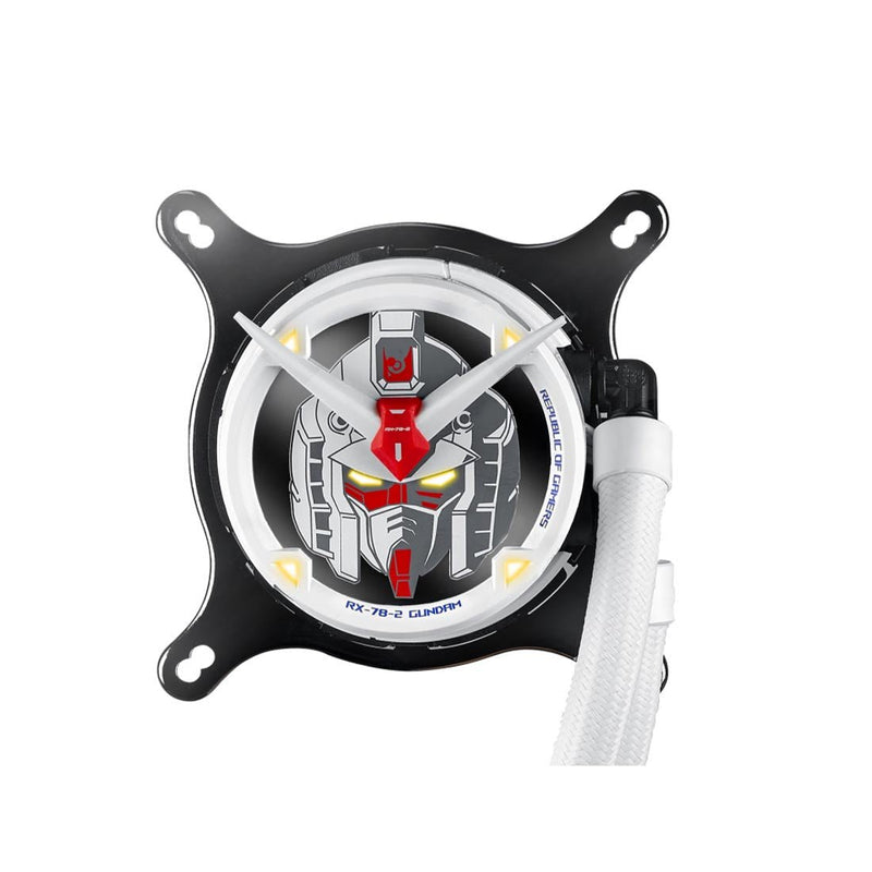 ASUS ROG STRIX LC 360 Gundam Edition AIO 360mm Liquid Cooler with Triple 120mm PWM Fans - SWIFT PERIPHERALSROG-STRIX-LC360-GUNDAM