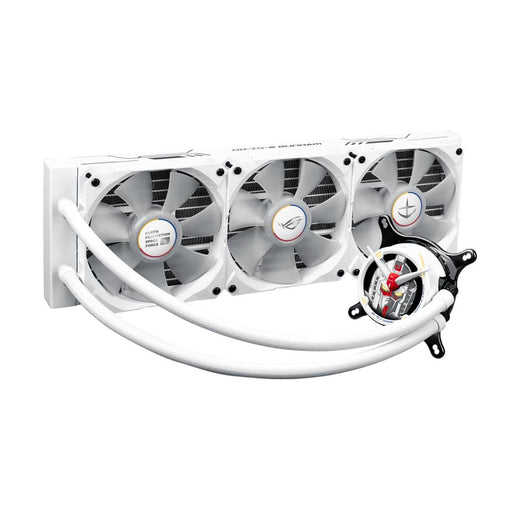 ASUS ROG STRIX LC 360 Gundam Edition AIO 360mm Liquid Cooler with Triple 120mm PWM Fans - SWIFT PERIPHERALSROG-STRIX-LC360-GUNDAM