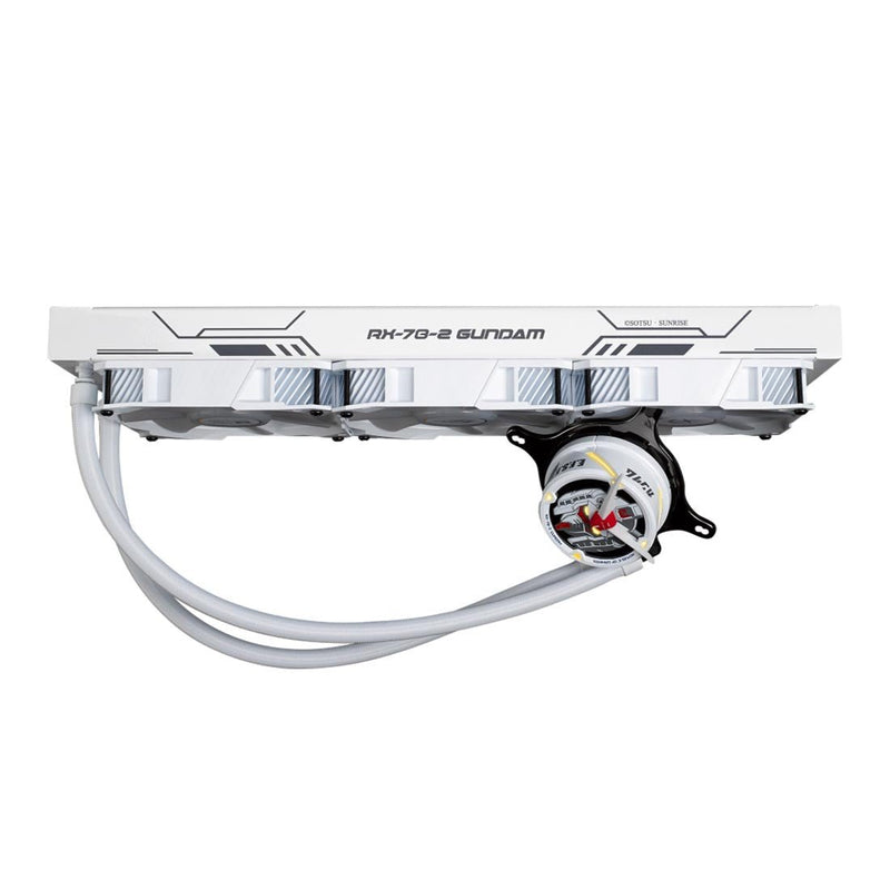 ASUS ROG STRIX LC 360 Gundam Edition AIO 360mm Liquid Cooler with Triple 120mm PWM Fans - SWIFT PERIPHERALSROG-STRIX-LC360-GUNDAM