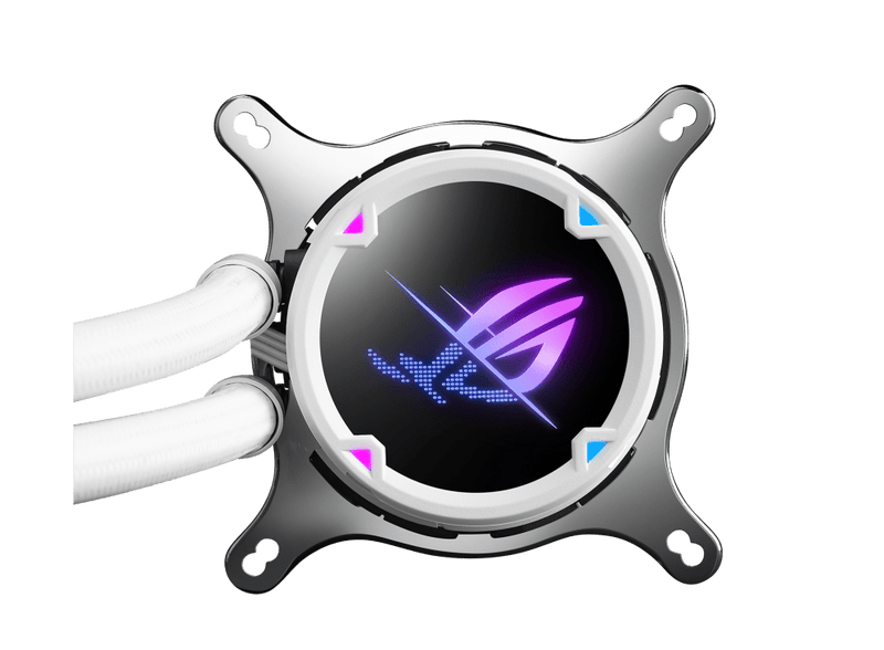 ASUS ROG STRIX LC II 360 ARGB WHITE EDITION AIO 360MM CPU LIQUID COOLER - SWIFT PERIPHERALSCooler-018