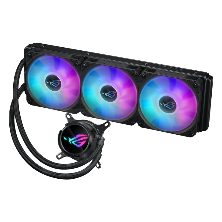 ASUS ROG STRIX LC III 360 ARGB 360MM CPU LIQUID COOLER BLACK - SWIFT PERIPHERALS1090233