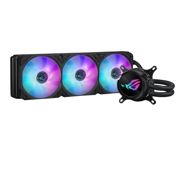 ASUS ROG STRIX LC III 360 ARGB 360MM CPU LIQUID COOLER BLACK - SWIFT PERIPHERALS1090233