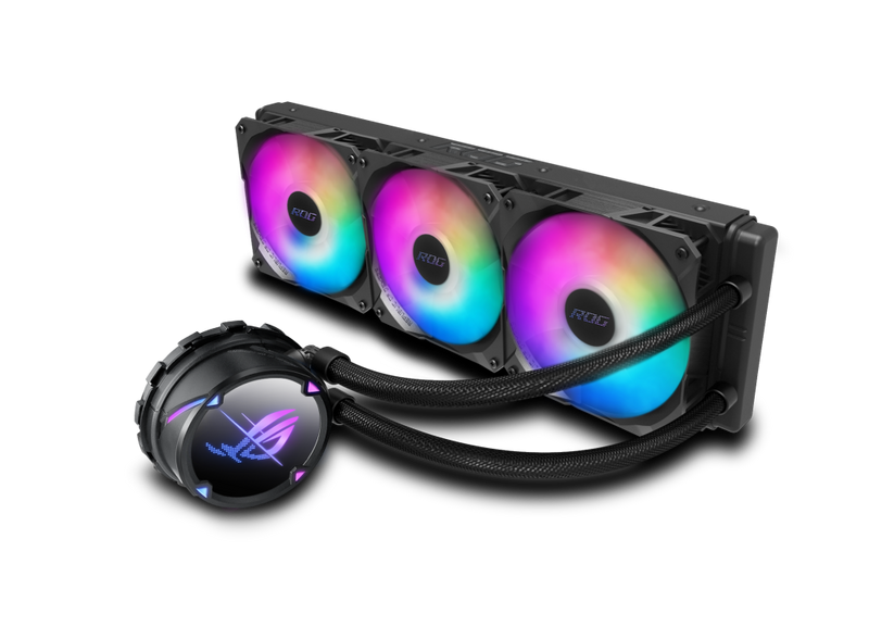 ASUS ROG STRIX LCII 360 360MM ARGB AIO LIQUID COOLER - SWIFT PERIPHERALS104551