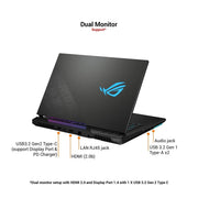 ASUS ROG STRIX SCAR 15 (2021), 15.6 - INCH (39.62 CMS) FHD 300HZ/3MS, AMD RYZEN 9 5900HX, GEFORCE RTX 3080 8GB GRAPHICS, GAMING LAPTOP(16GB/1TB SSD/OFFICE 2019/WINDOWS 10/BLACK/2.3 KG), G533QS - HF210TS - SWIFT PERIPHERALS105222