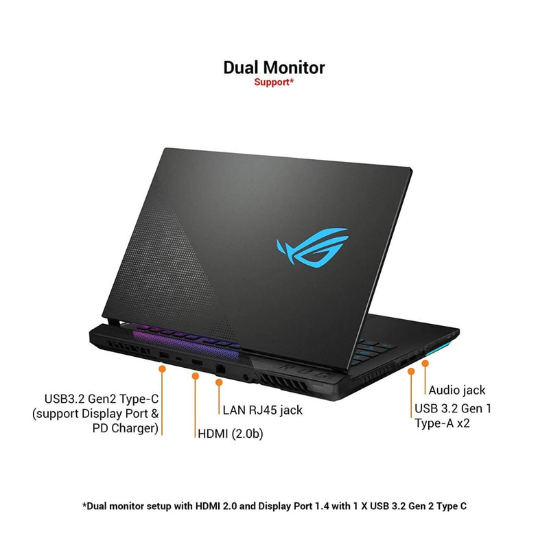 ASUS ROG STRIX SCAR 15 (2021), 15.6 - INCH (39.62 CMS) FHD 300HZ/3MS, AMD RYZEN 9 5900HX, GEFORCE RTX 3080 8GB GRAPHICS, GAMING LAPTOP(16GB/1TB SSD/OFFICE 2019/WINDOWS 10/BLACK/2.3 KG), G533QS - HF210TS - SWIFT PERIPHERALS105222